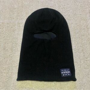 Dakine Black Knit Face Mask